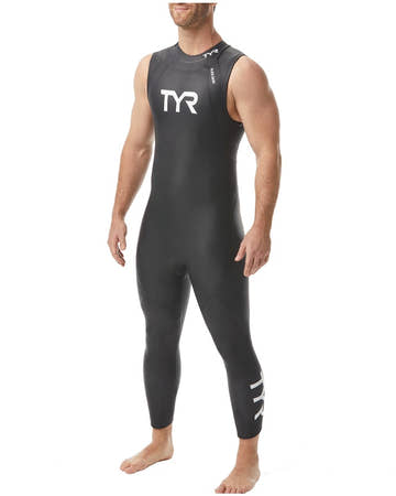 TYR Hurricane Cat 1 Sleeveless Wetsuit Mens  Wetsuits  Tyr