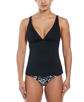 Nike Women Essential V-Neck Tankini  Women's Tankini Top  Nike