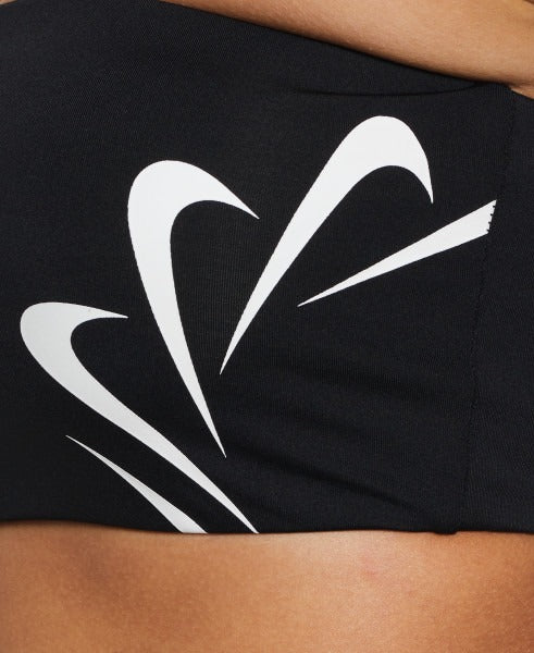 Nike Women Multi Logo Bandeau Bikini Top
