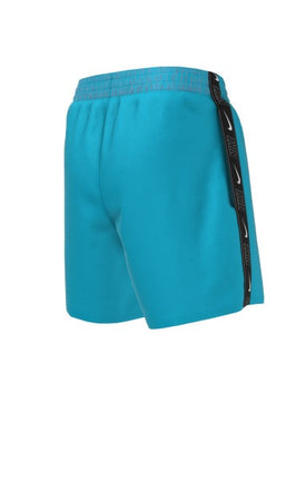 Nike Boy's Logo Tape Lap 4 Volley Short  Boys Boardshorts  Nike