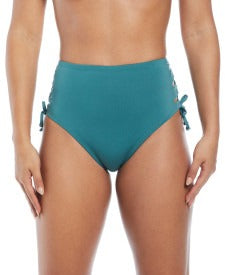 Nike Women Lace Up High Waist Cheeky Bottom  Bikini Bottom  Nike