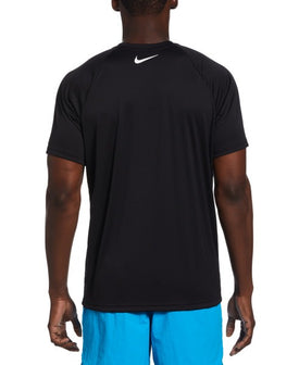 Nike Men Digi Swoosh Short Sleeve Hydroguard  Short Sleeve Rash Guard  Nike