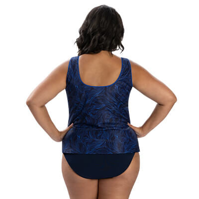 Dolfin Women's Aquashape Mid-Rise Moderate Brief  High Waist Bottom  Dolfin