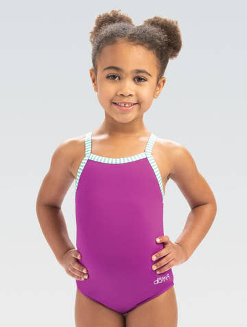 Dolfin Girls’ One-Piece Toddler Swimsuit  Girls One Piece  Dolfin