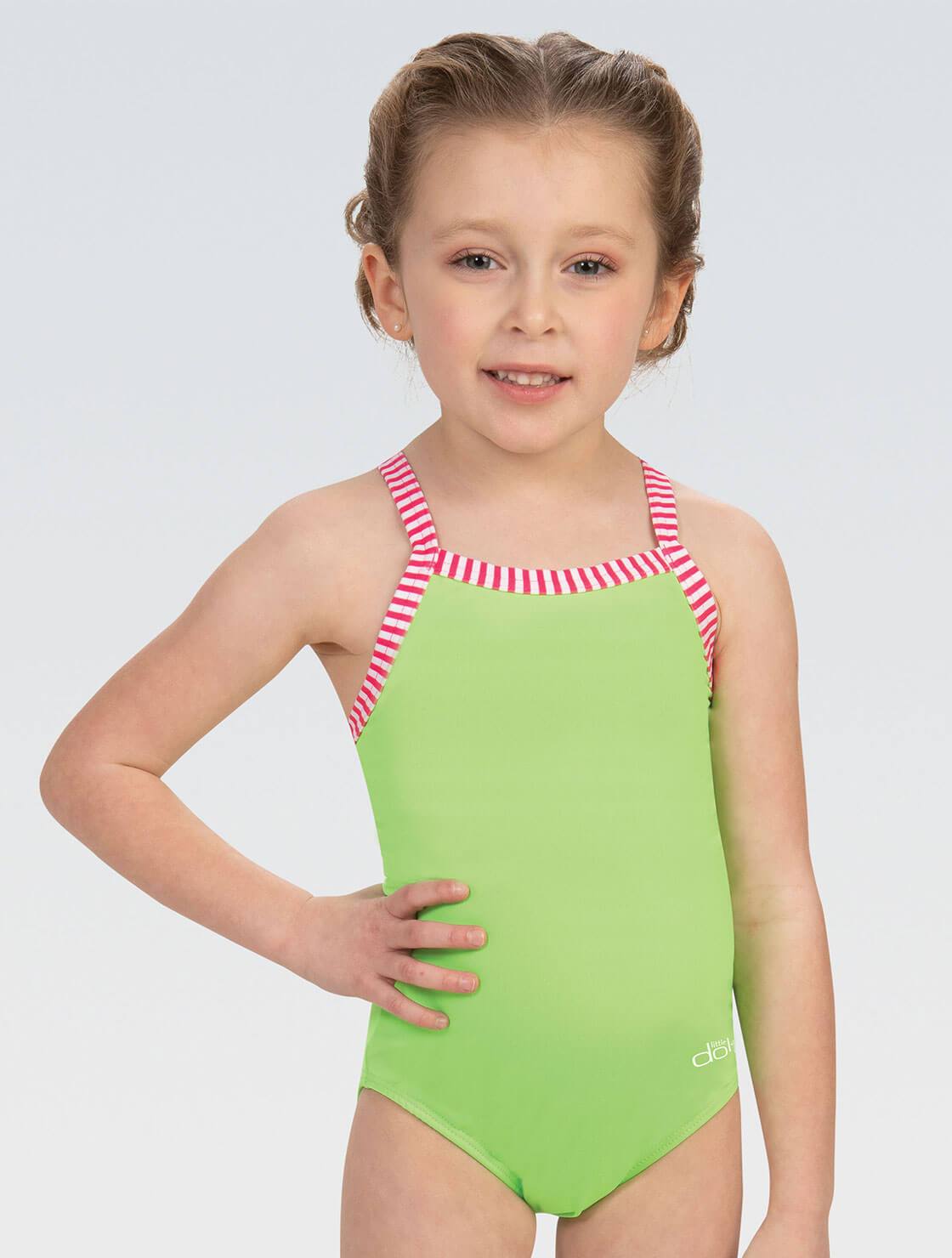 Dolfin Girls’ One-Piece Toddler Swimsuit  Girls One Piece  Dolfin