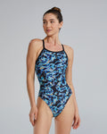 TYR Women's Diamondfit Durafast Elite - Energia  Swim Team Prints  Tyr