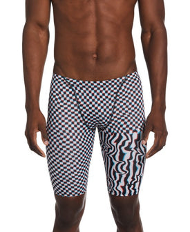 Nike Men's Dripping Check Jammer  Swim Team Prints  Nike
