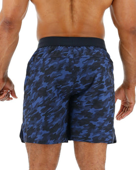 Tyr Men's Midnight Camo Unlined 7" Shorts  Boardshorts  Tyr