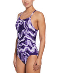 Nike Women's Lightning Racerback One Piece Swimsuit  One Piece Swimsuits  Nike