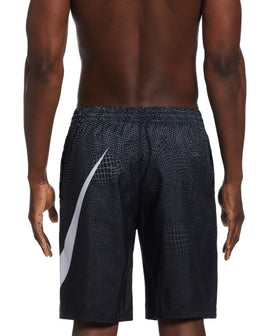 Nike Mens Grid Swoosh Breaker 9in Volley Short  Boardshorts  Nike