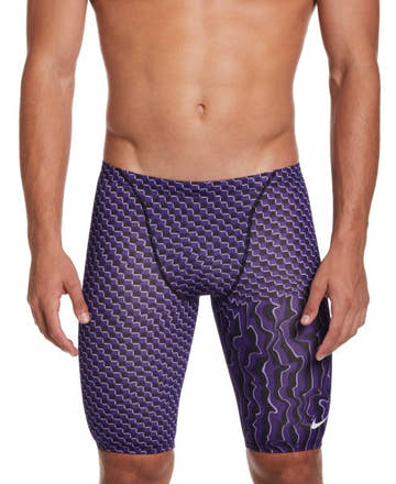 Nike Men's Dripping Check Jammer  Swim Team Prints  Nike