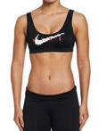 Nike Women Multi Logo Scoop Neck Bikini Top  Bikini Top  Nike