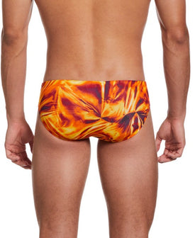 Nike Swim Briefs - Hydrastrong Fabric in Solar Rise  Swim Team Prints  Nike