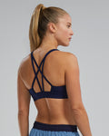 TYR Joule Elite Women's Dual Strap Sports Bra - Denim  Sports Bra  Tyr