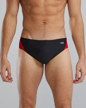 Tyr Men's Swimwear Alliance Brief  Swim Team Prints  Tyr