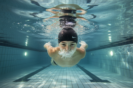 Junior Silicone Swim Cap  Kids Swim Caps  Nike