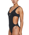 Nike Women Wild Cutout One Piece  Competition Swimsuits  Nike