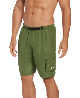 Nike Men’s Explore Belted Packable Volley Short – Quick-Dry 5" Swim Trunk  Men's Volley Short  Nike