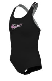 Nike Girl's Logo Tape Crossback One Piece  Girls One Piece  Nike
