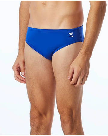 Tyr Men's Lycra Solid Racer Brief  Swimming Briefs for Men  Tyr