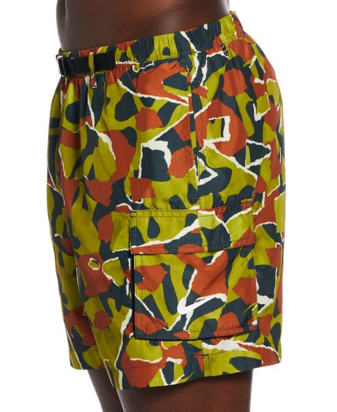 Nike Men Voyage Shred Camo Cargo 5in Volley Short  Boardshorts  Nike