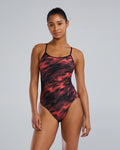 TYR Women’s Trinityfit Soren One Piece Swimsuit  Swim Team Prints  Tyr