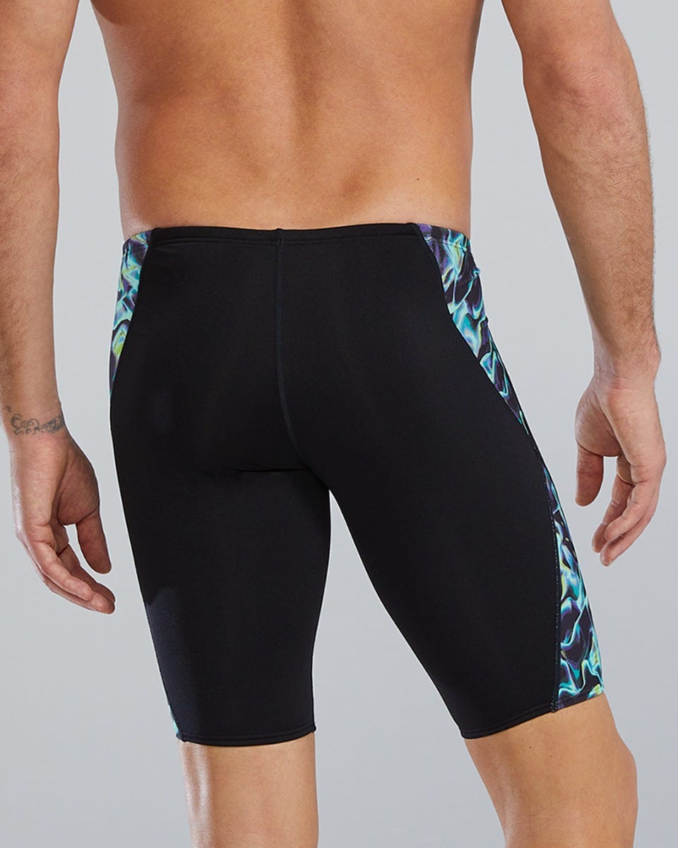 TYR Durafast Elite Men's Blade Splice Jammer Swimsuit  Swim Team Prints  Tyr