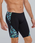 TYR Durafast Elite Men's Blade Splice Jammer Swimsuit  Swim Team Prints  Tyr