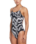 Nike Women's Lightning Cut Out One Piece Swimsuit  One Piece Swimsuits  Nike