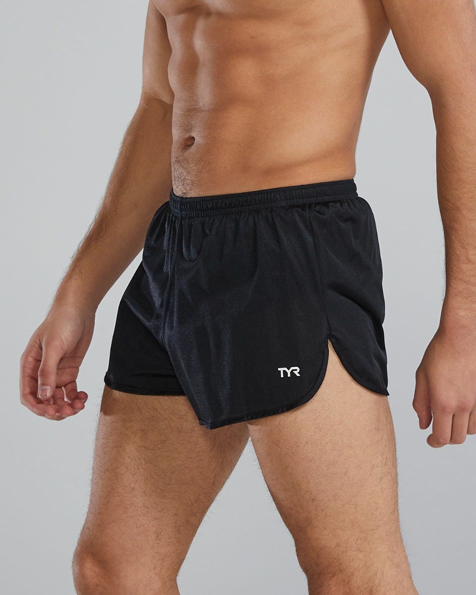 TYR Men's Resistance Swimsuit Short  Men's Aqua Fitness Trunks  Tyr