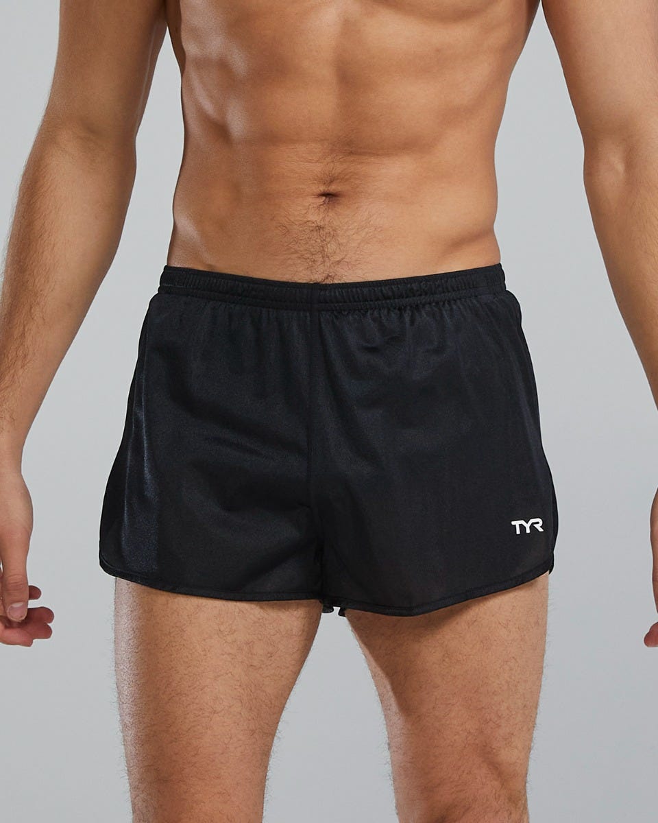 TYR Men's Resistance Swimsuit Short  Men's Aqua Fitness Trunks  Tyr