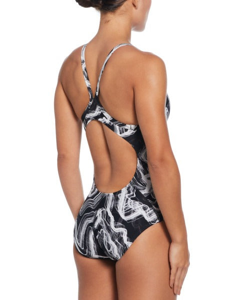 Nike Women's Lightning Racerback One Piece Swimsuit  One Piece Swimsuits  Nike