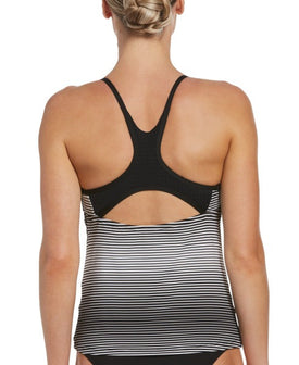 Nike Women Stripe Racerback Tankini  Women's Tankini Top  Nike