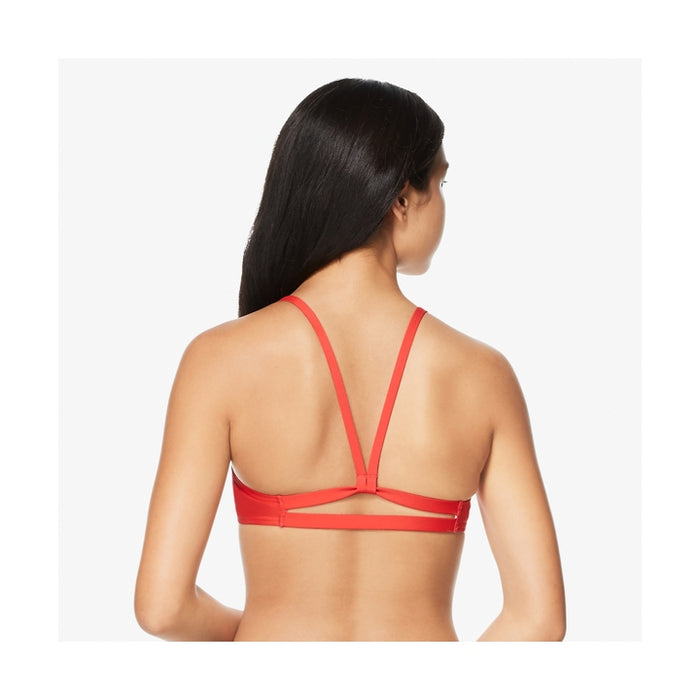 Speedo Womens Solid strappy fixed back top