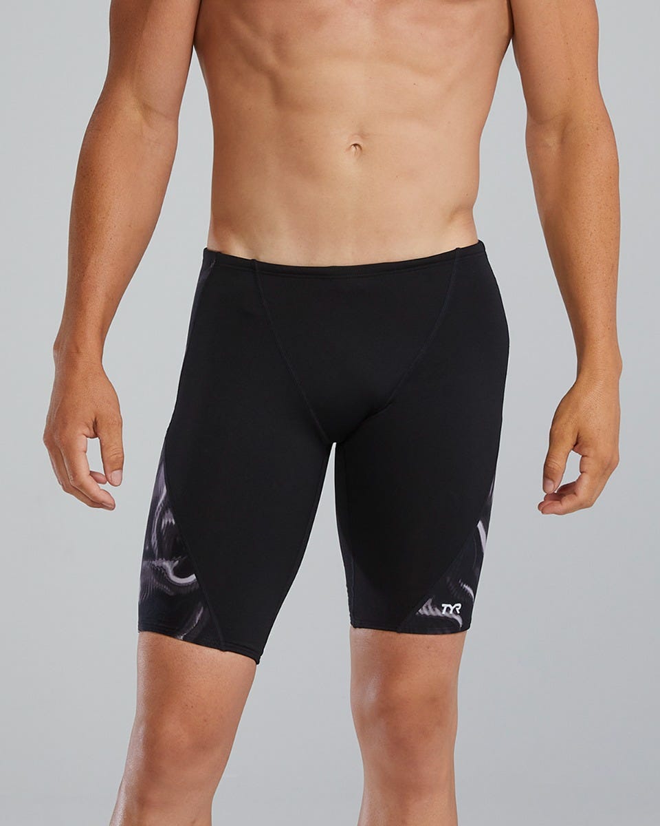 TYR Durafast Elite Men's Jammer Swimsuit - Waveform  Swim Jammers  Tyr