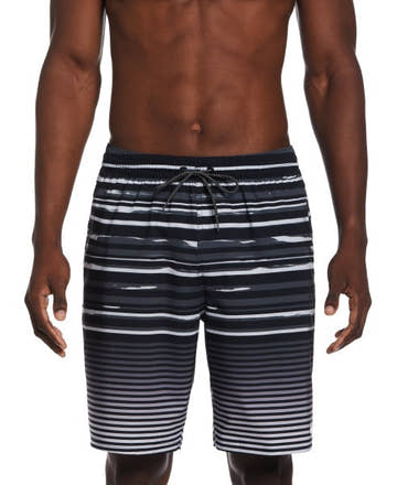 Nike Mens Fade Stripe Breaker 9in Volley Short  Boardshorts  Nike