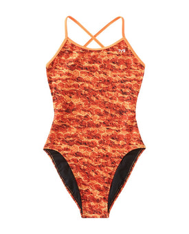 TYR Durafast Elite Girls' Trinityfit One Piece Swimsuit - Agran  Girls One Piece  Tyr