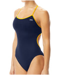 Tyr Women's HEXA Elite Trinityfit One Piece Swimsuit  Swim Team Prints  Tyr