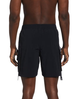 Nike Mens Logo Tape Cargo 7in Volley Short  Boardshorts  Nike