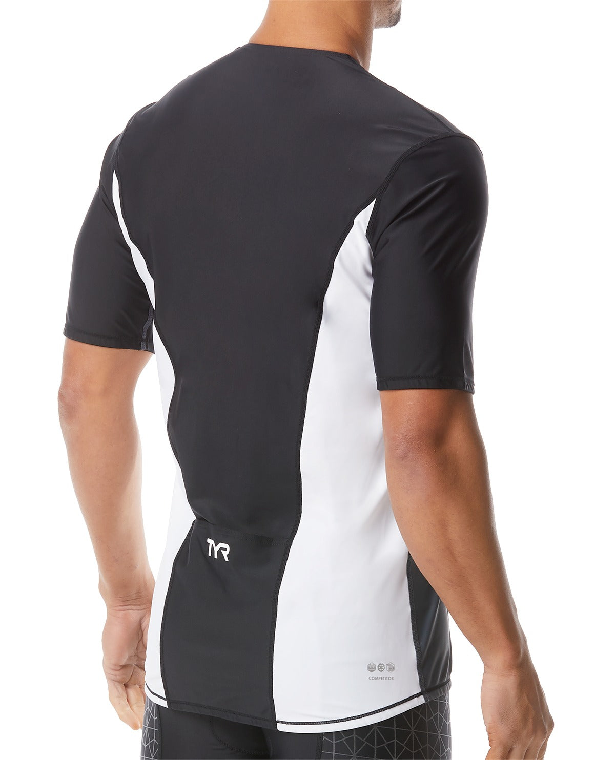 TYR Men's Triathlon Competitor Short Sleeve Top  Shirts  Tyr