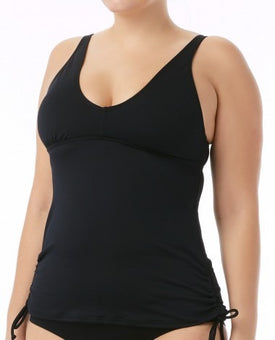 Tyr V-Neck Tankini Top SOLID  Women's Tankini Top  Tyr