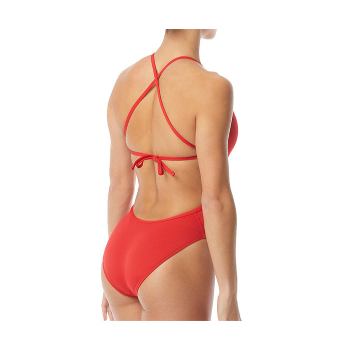 Tyr Women's Lifeguard Crosscutfit Tieback One Piece Swimsuit