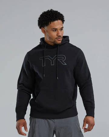 TYR Unisex Big Logo Hoodie – Swim Team Warm-Up Apparel  Hoodie  Tyr