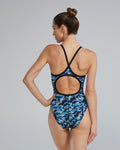 TYR Women's Diamondfit Durafast Elite - Energia  Swim Team Prints  Tyr