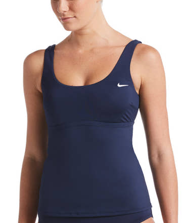 Nike Women’s Essentials Scoop Neck Tankini Top