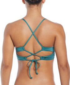 Nike Lace Up High Neck Bikini Top  Bikini Top  Nike