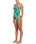 Nike Women's Lightning Cut Out One Piece Swimsuit  One Piece Swimsuits  Nike