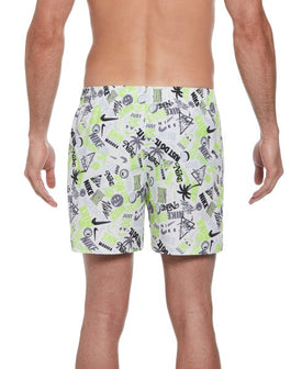 Nike Mens Smiles 5in Volley Short  Boardshorts  Nike
