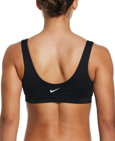 Nike Women Multi Logo Scoop Neck Bikini Top  Bikini Top  Nike