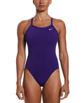 Nike Women's Hydrastrong Solid Racerback One Piece Swimsuit  One Piece Swimsuits  Nike